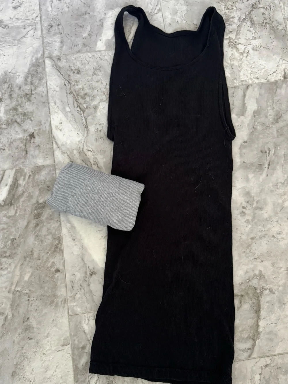 Hanes ribbed tank